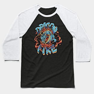 Dragon fire Baseball T-Shirt